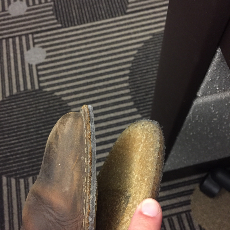 clarks crepe sole replacement
